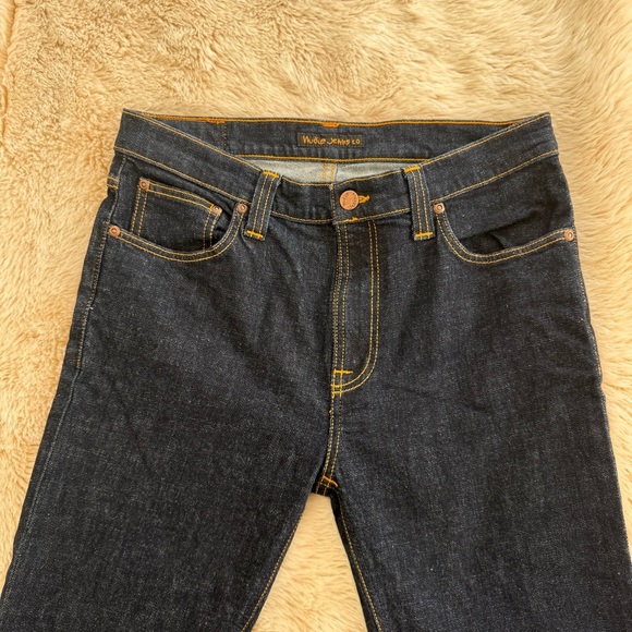 Nudie Jeans Slim Fit in Indigo - Picture 9 of 16